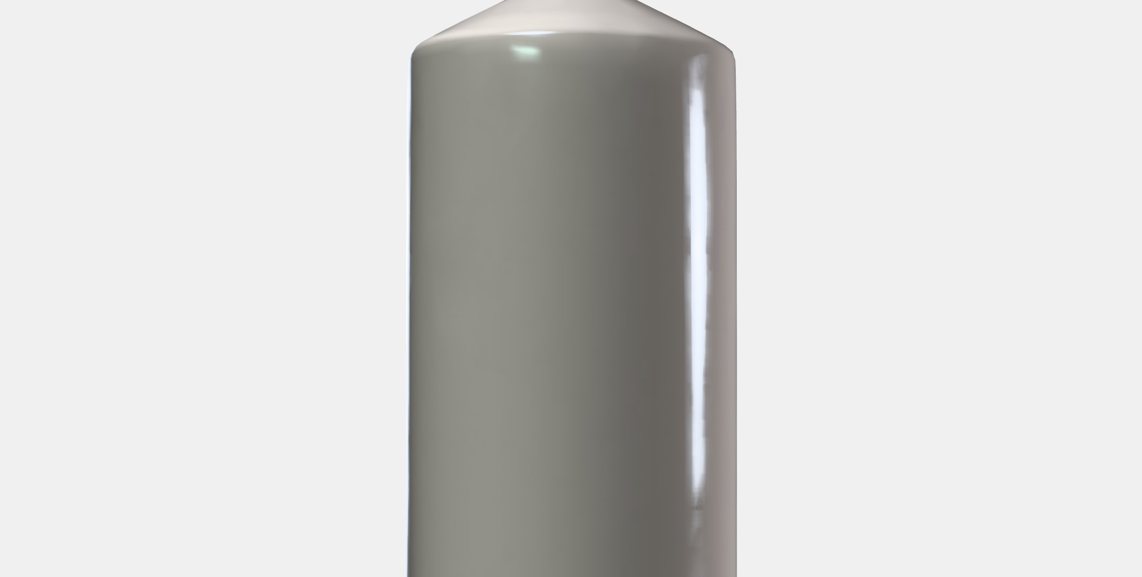 DAGLIGEN Unscented pillar candle Low-poly 3D model_13