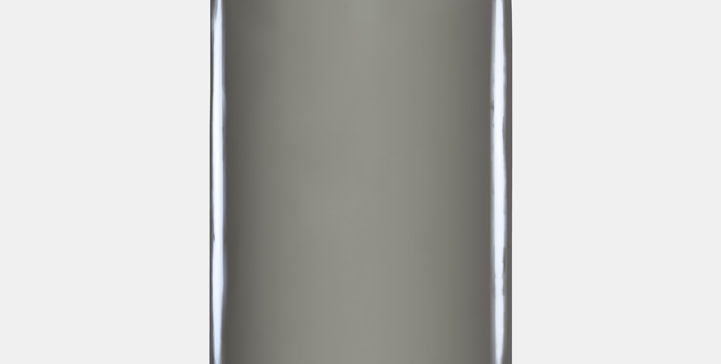 DAGLIGEN Unscented pillar candle Low-poly 3D model_11