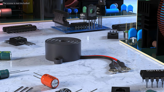 Sound buzzer 3D model