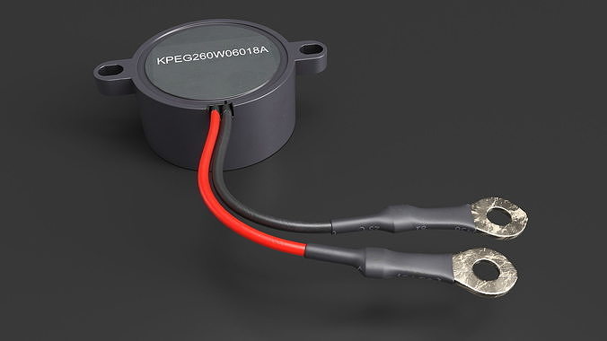Sound buzzer 3D model 6