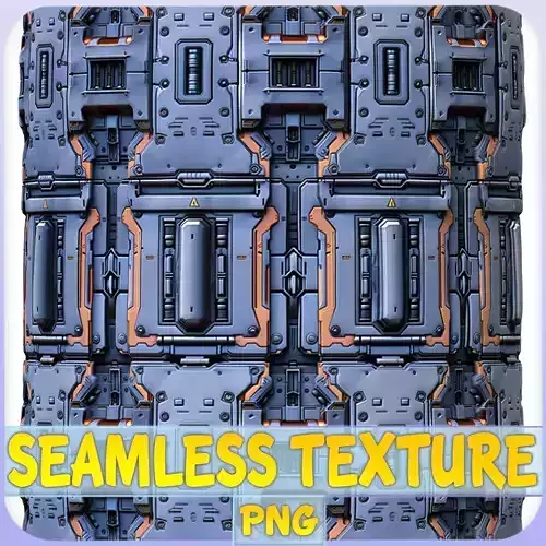 Sci-FI Seamless Texture Texture