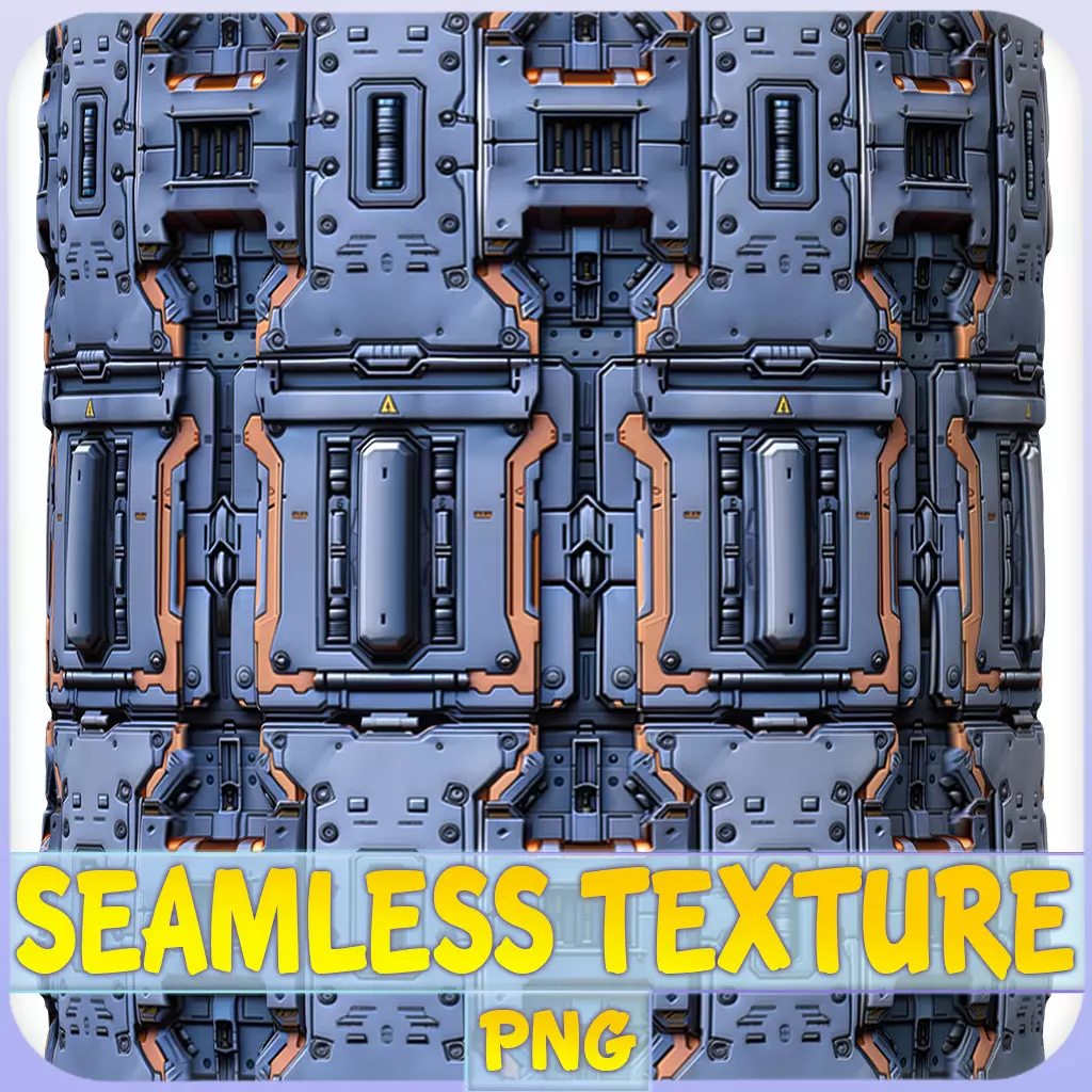 Sci-FI Seamless Texture Texture_0