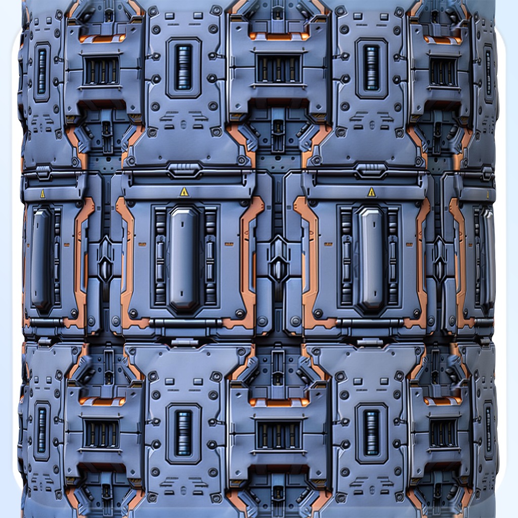 Sci-FI Seamless Texture Texture_3