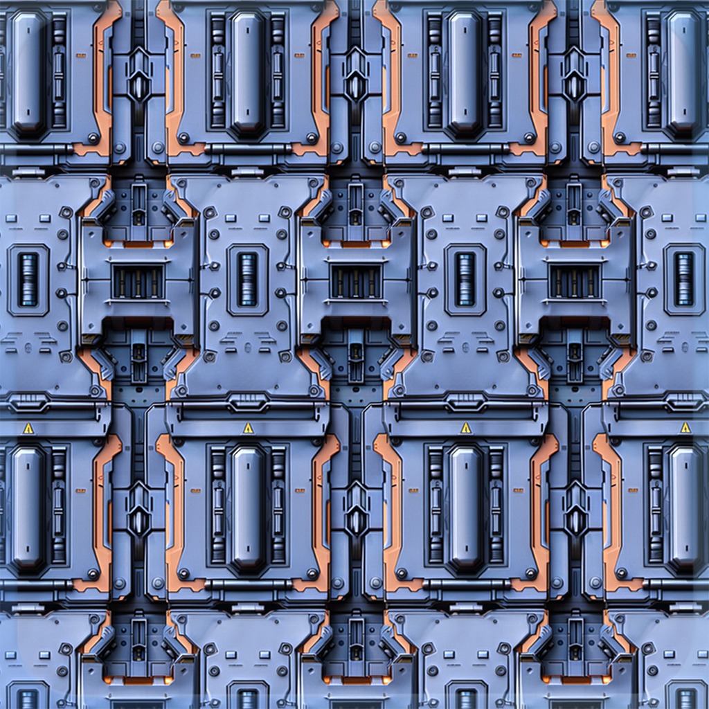 Sci-FI Seamless Texture Texture_5