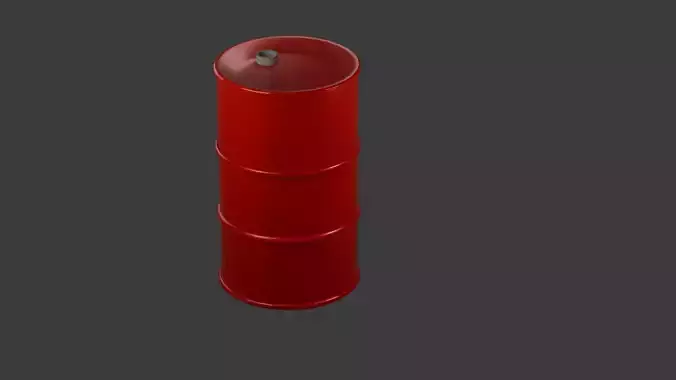 Barrel metal 3d