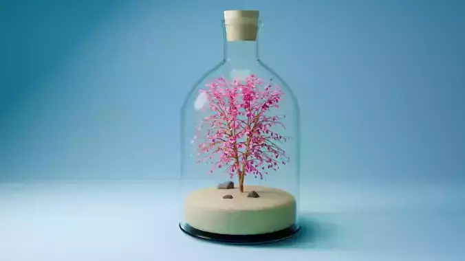 Tree in a bottle