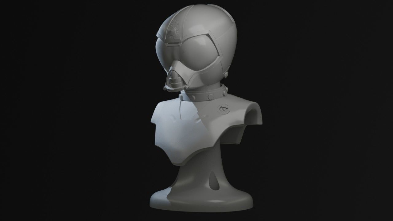 RA-7 Star Wars Protocol Droid 3D print 3D print model_5