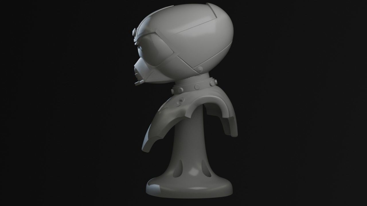 RA-7 Star Wars Protocol Droid 3D print 3D print model_4