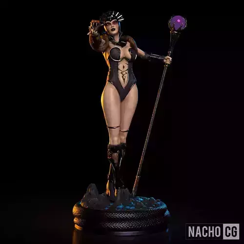 Fan Art - Evil-lyn from MOTU - Standalone 3D print model