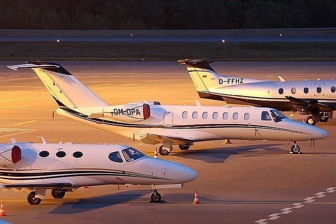 Cessna Citation 3D model