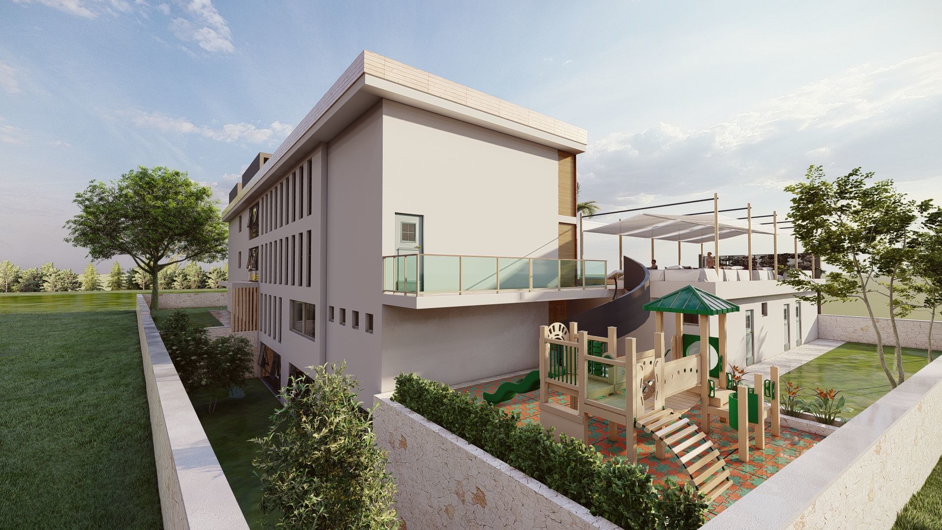 Boutique Hotel Design   the model in Sketchup2017  Lumion11  3D model_9