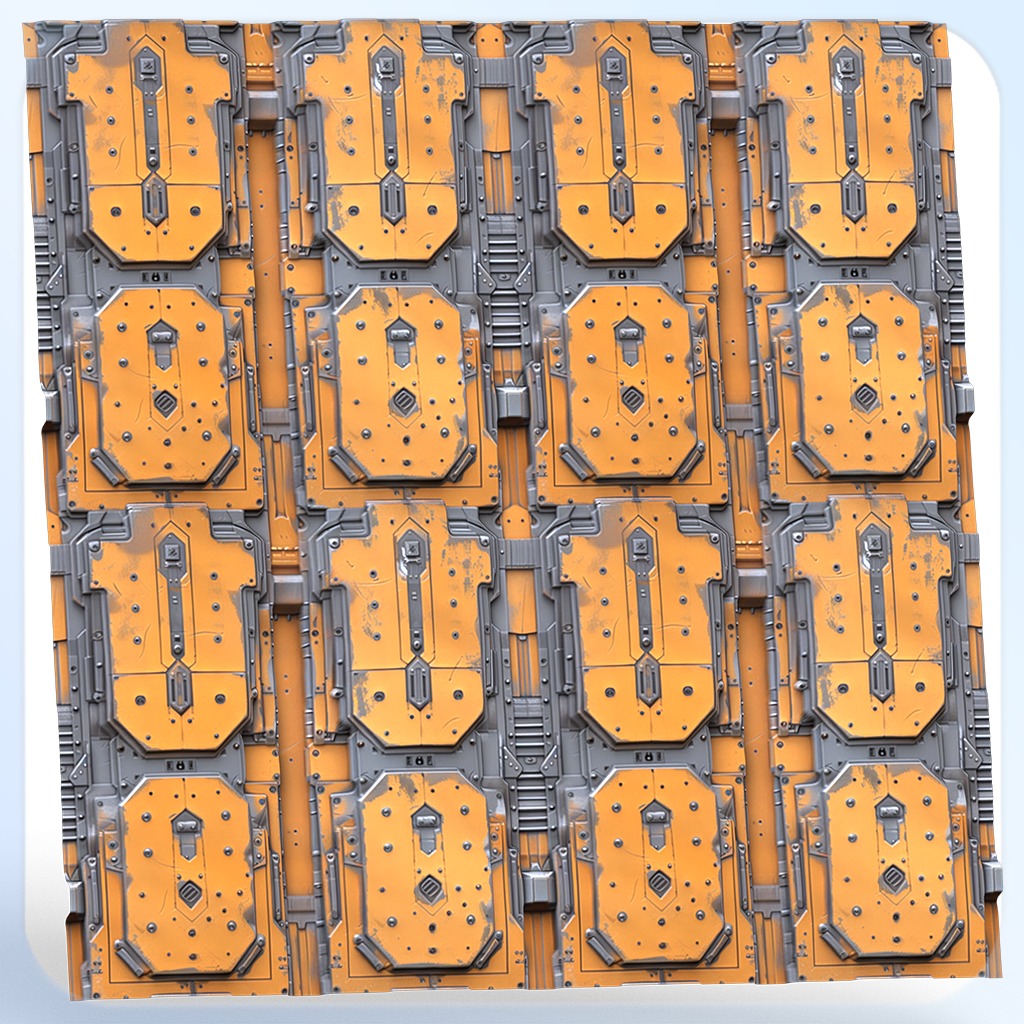 Sci-FI Seamless Texture Texture_4