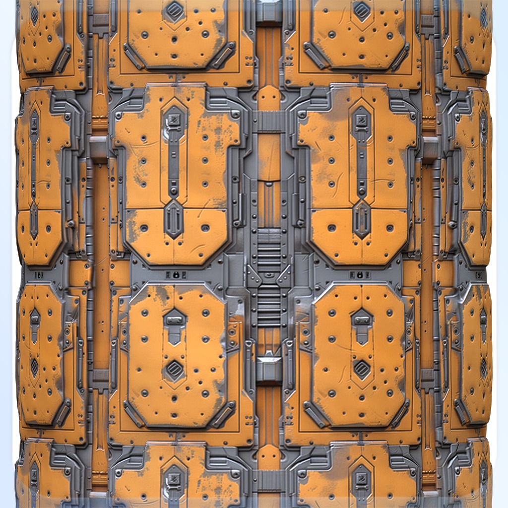 Sci-FI Seamless Texture Texture_2