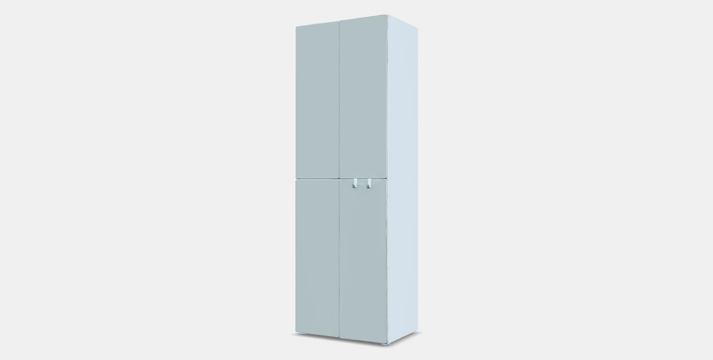 SMASTAD Wardrobe 1 Low-poly 3D model_12