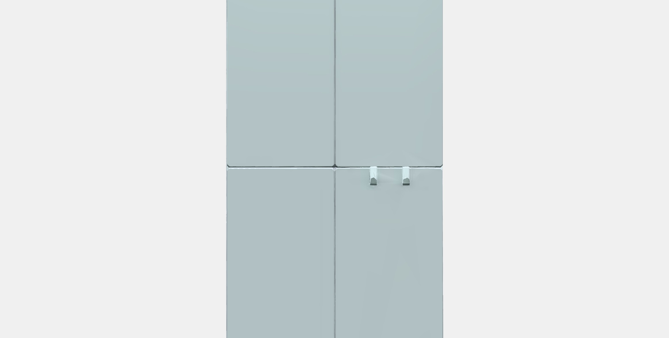 SMASTAD Wardrobe 1 Low-poly 3D model_11