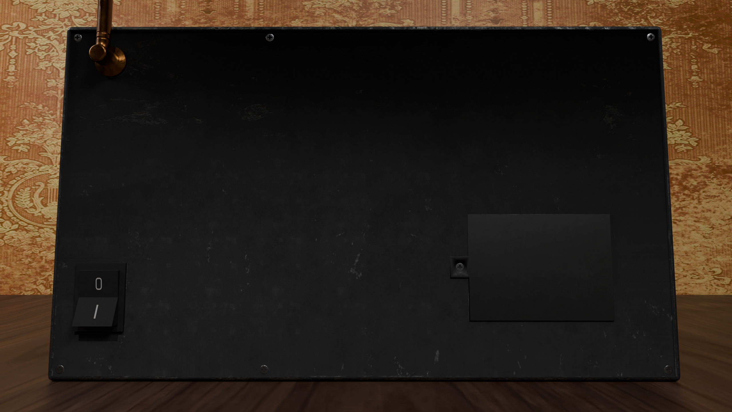 Retro Radio Old Radio Free 3D model_2