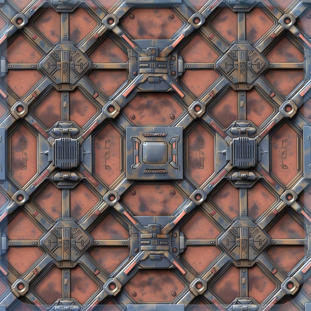 Sci-FI Seamless Texture Texture_5