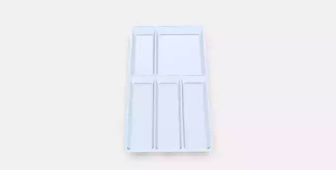 STODJA Flatware tray Low-poly 3D model