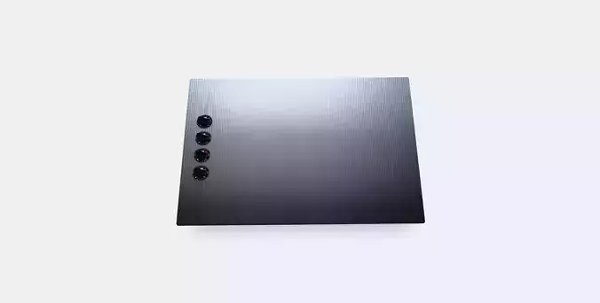 NEDDRAGEN Glass ceramic cooktop Low-poly 3D model