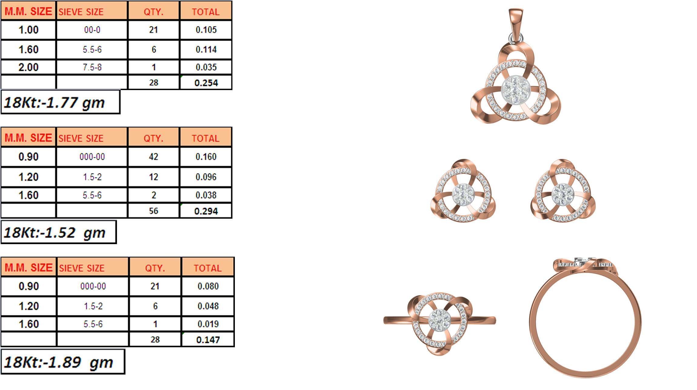 Light Minimalist Diamond Ring 3D print model_6