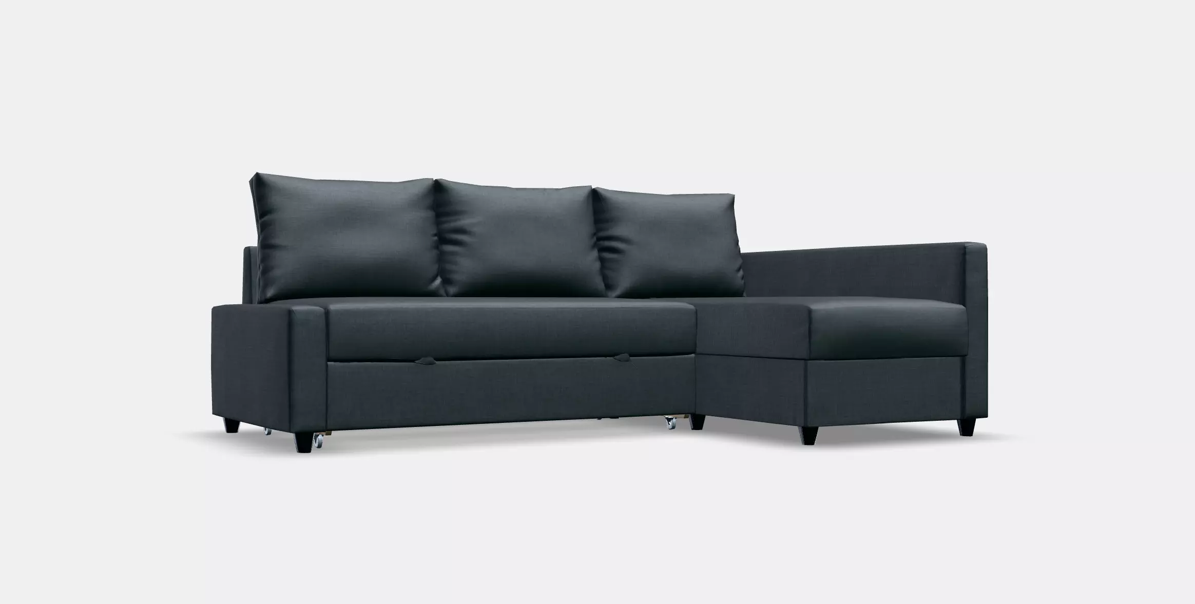 FRIHETEN Corner sofa-bed with storage 3 Low-poly 3D model_0