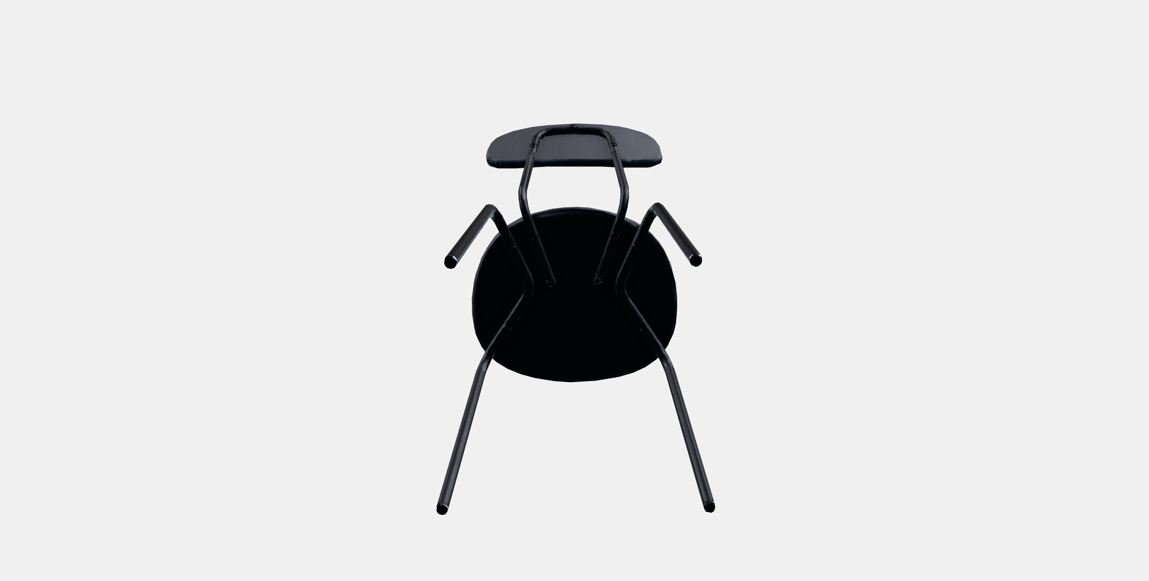 OSTANO Chair 2 Low-poly 3D model_6