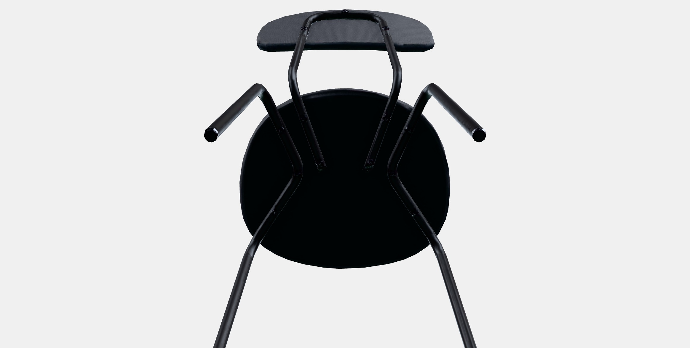 OSTANO Chair 2 Low-poly 3D model_9