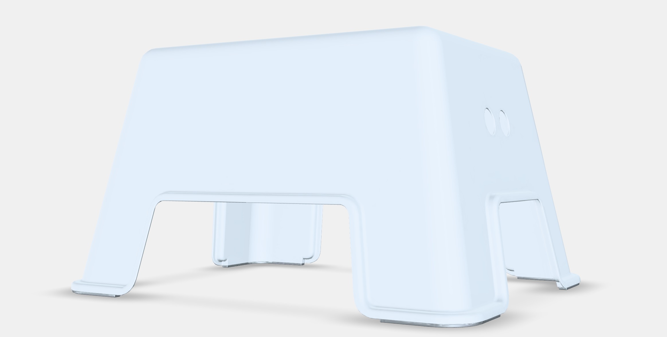 BOLMEN Step stool Low-poly 3D model_6