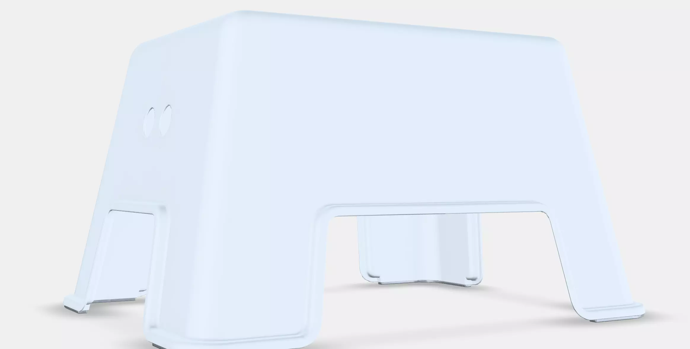 BOLMEN Step stool Low-poly 3D model_0