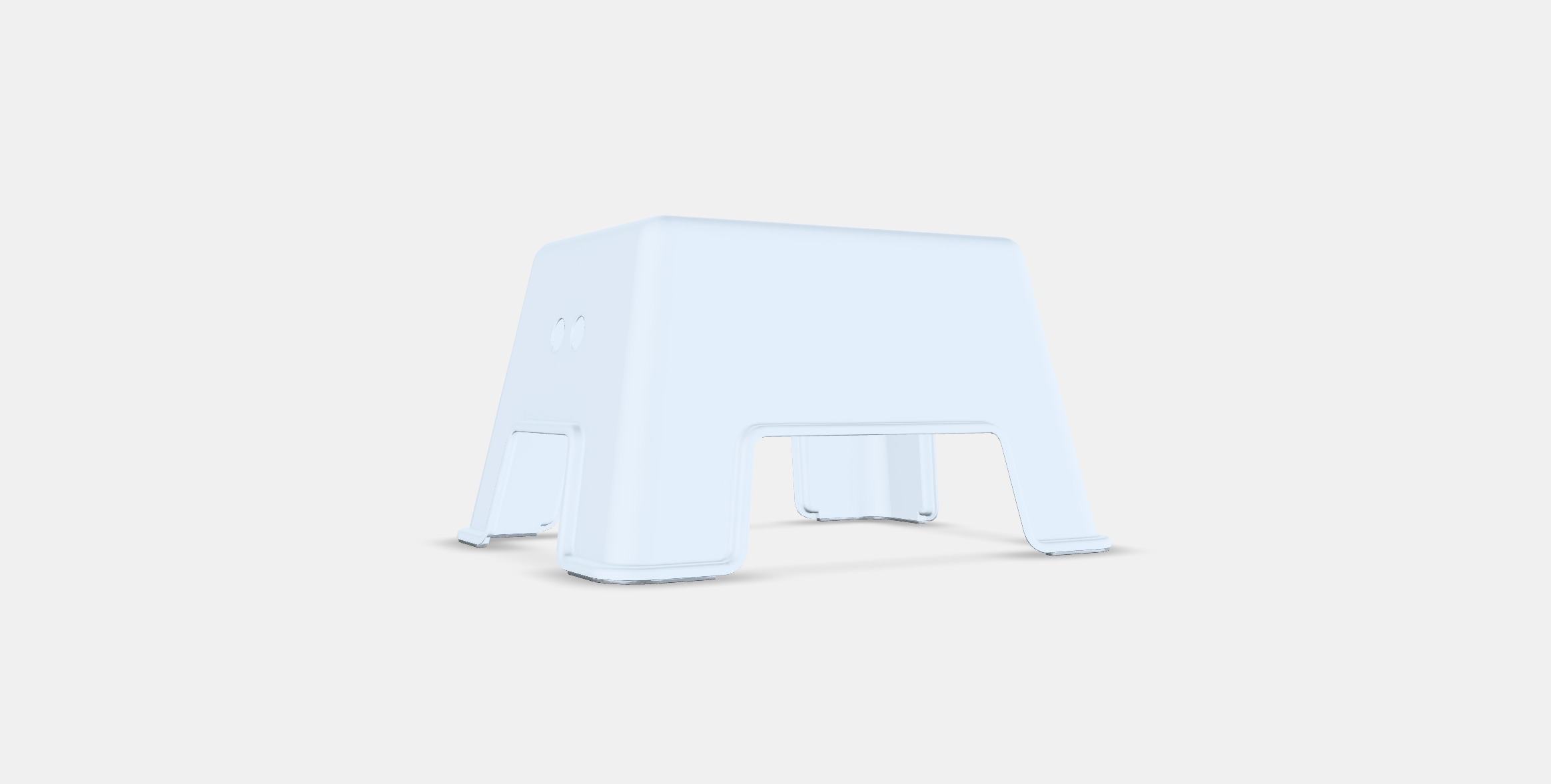 BOLMEN Step stool Low-poly 3D model_16