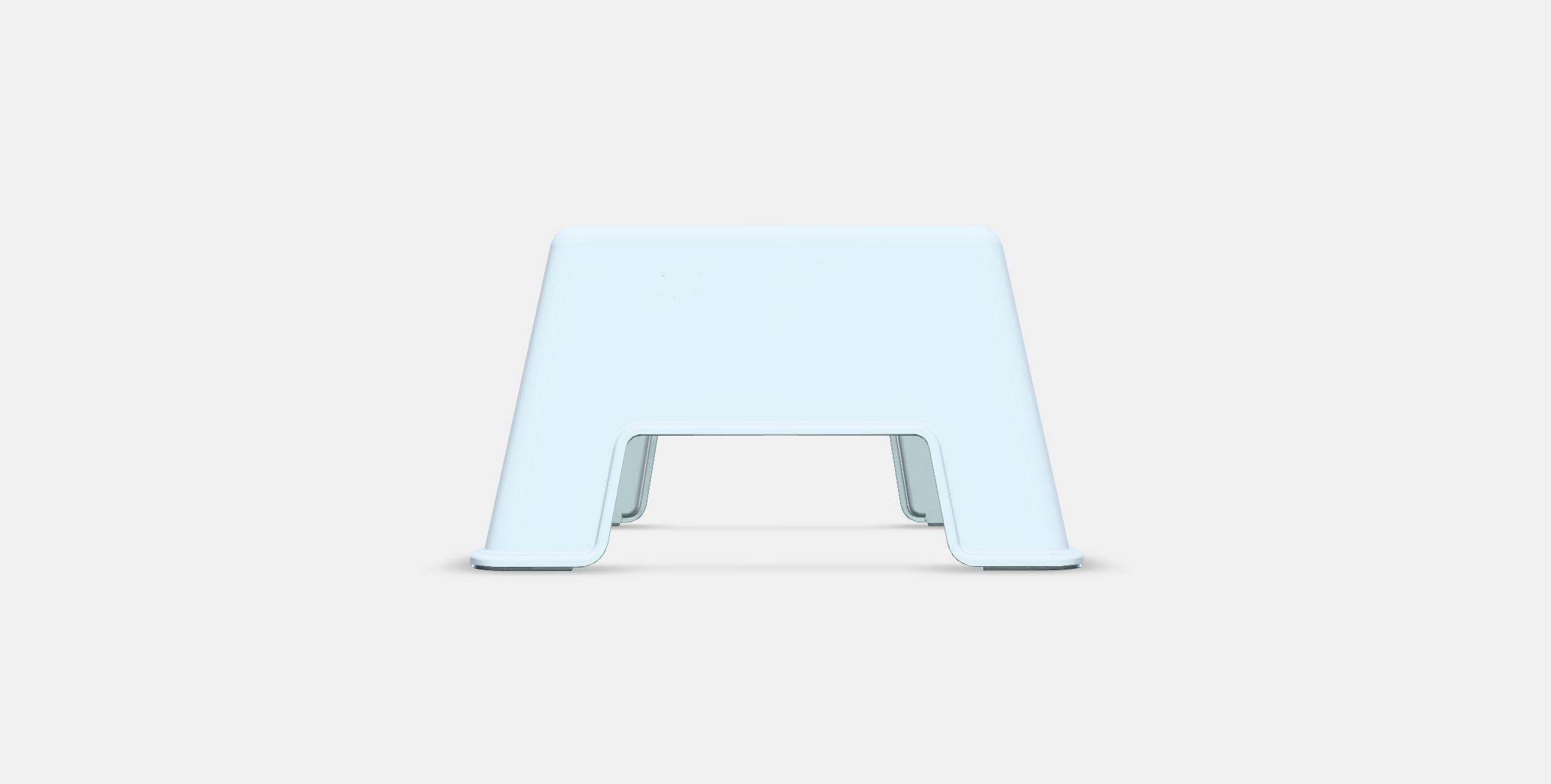 BOLMEN Step stool Low-poly 3D model_10