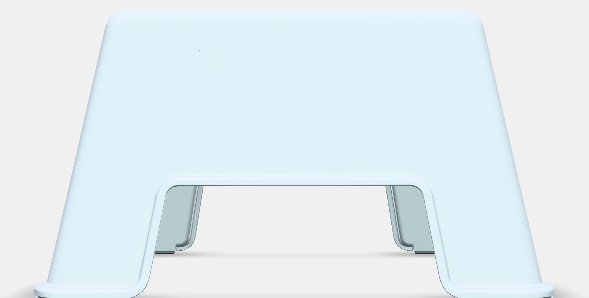 BOLMEN Step stool Low-poly 3D model_11