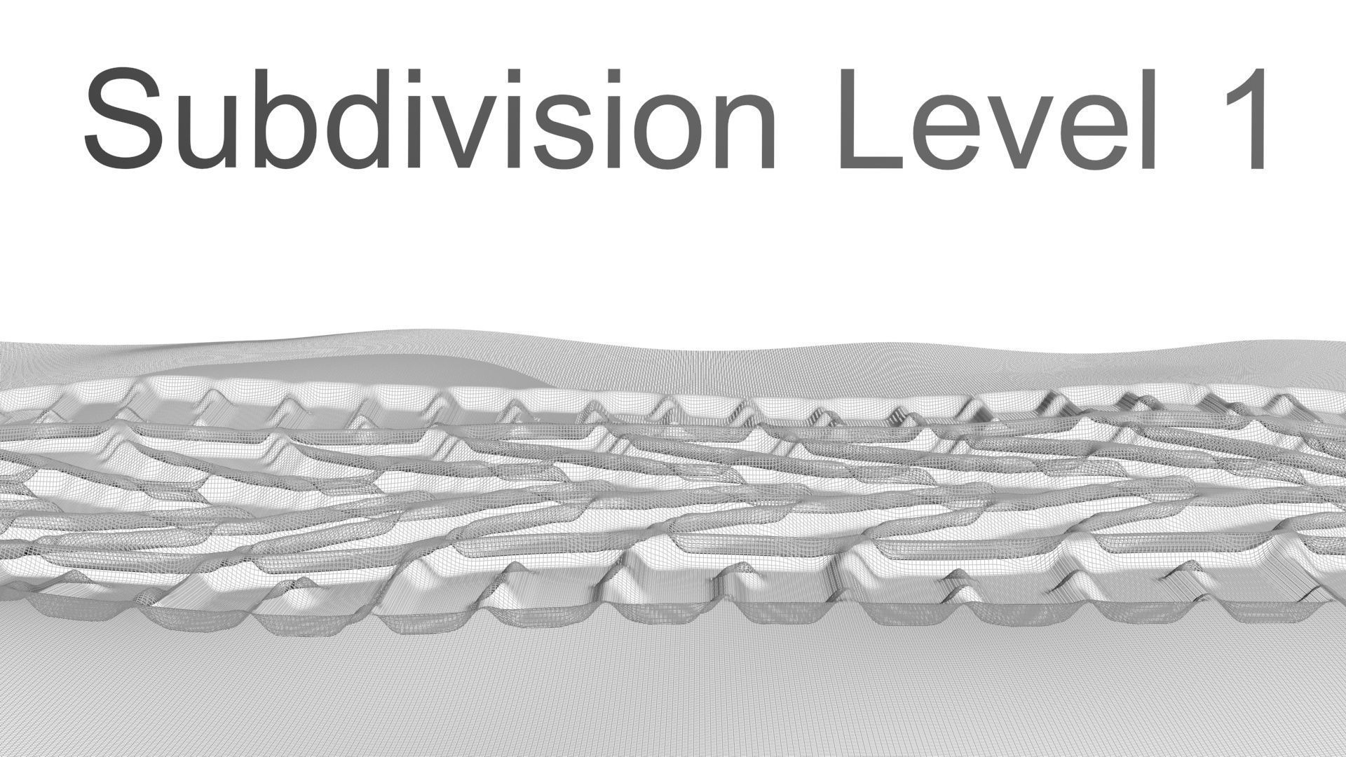 Car Tire Track On The Sand 3D model_16