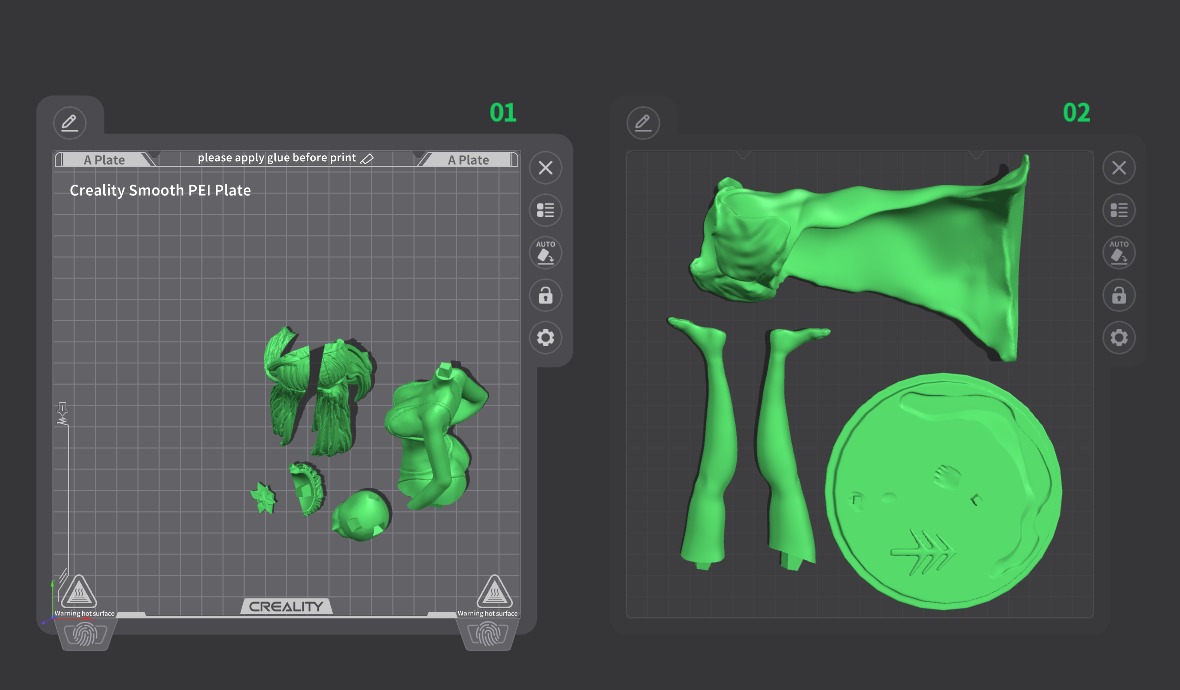 Figura de anime Fern sexy ecchi - Impresion 3D STL 3D print model_4