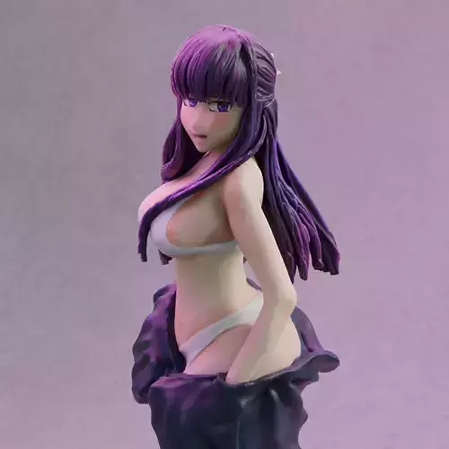 Figura de anime Fern sexy ecchi - Impresion 3D STL 3D print model