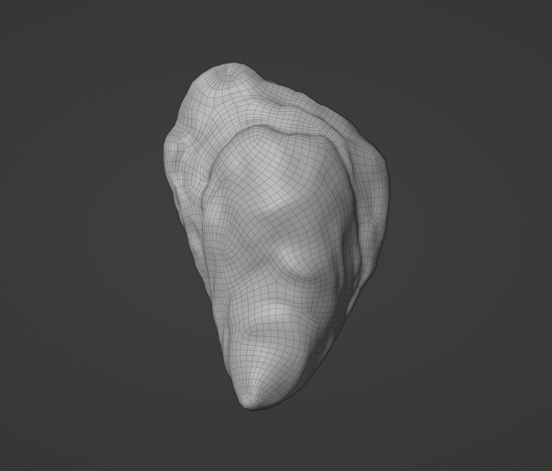 Oyster Shells 3D model_8
