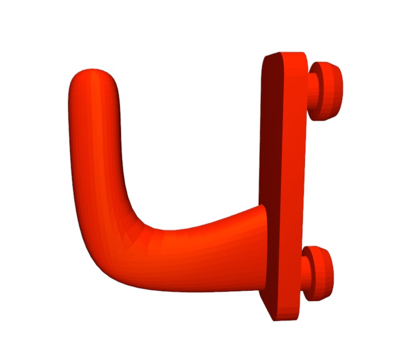 kit 40 pieces of instrument panel suspension for bench and panel 3D print model_1