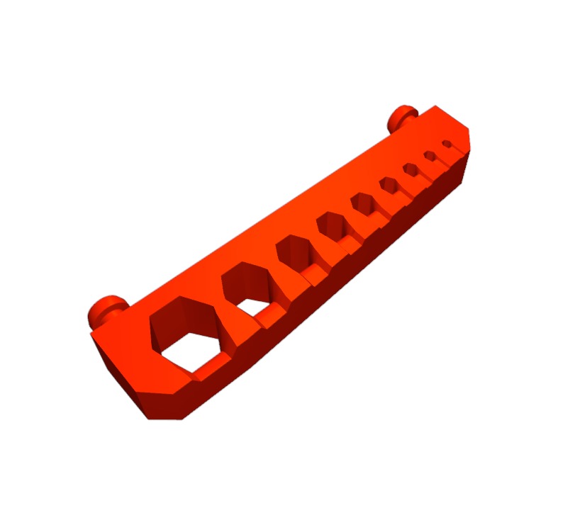 kit 40 pieces of instrument panel suspension for bench and panel 3D print model_13