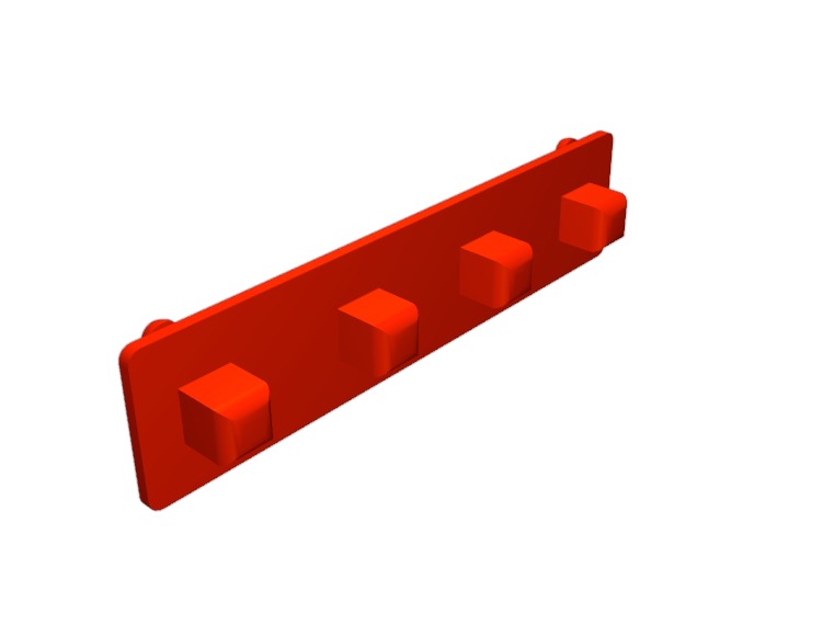 kit 40 pieces of instrument panel suspension for bench and panel 3D print model_23