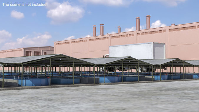 Aquaculture Complex 3D model