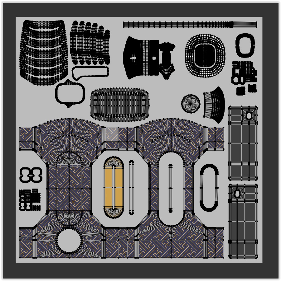 EV charger XIV PBR 8K 3D model_8