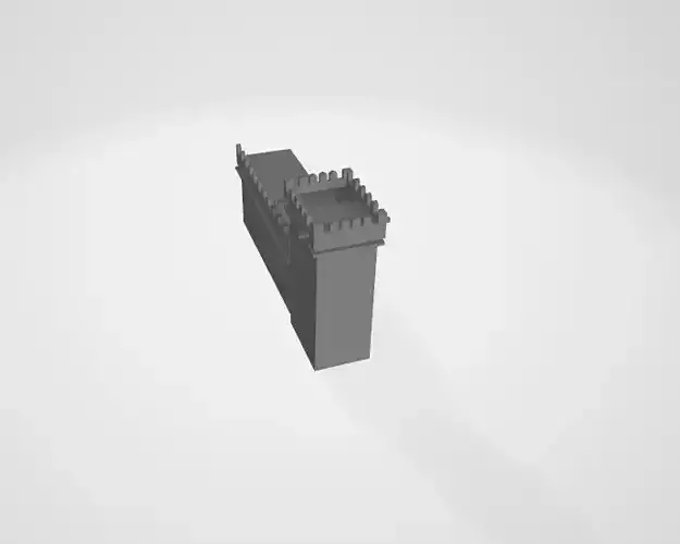 Simple Castle Wall