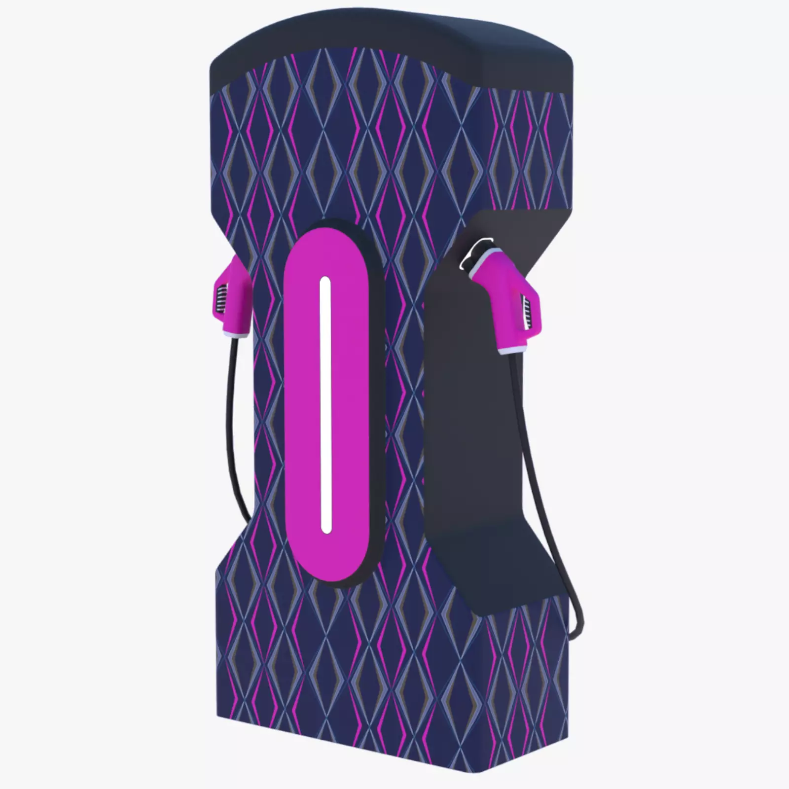 EV charger XV PBR 8K 3D model_0