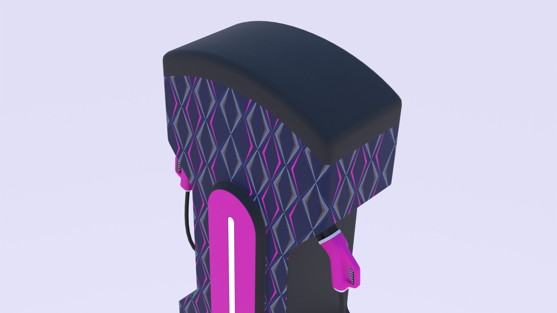 EV charger XV PBR 8K 3D model_7