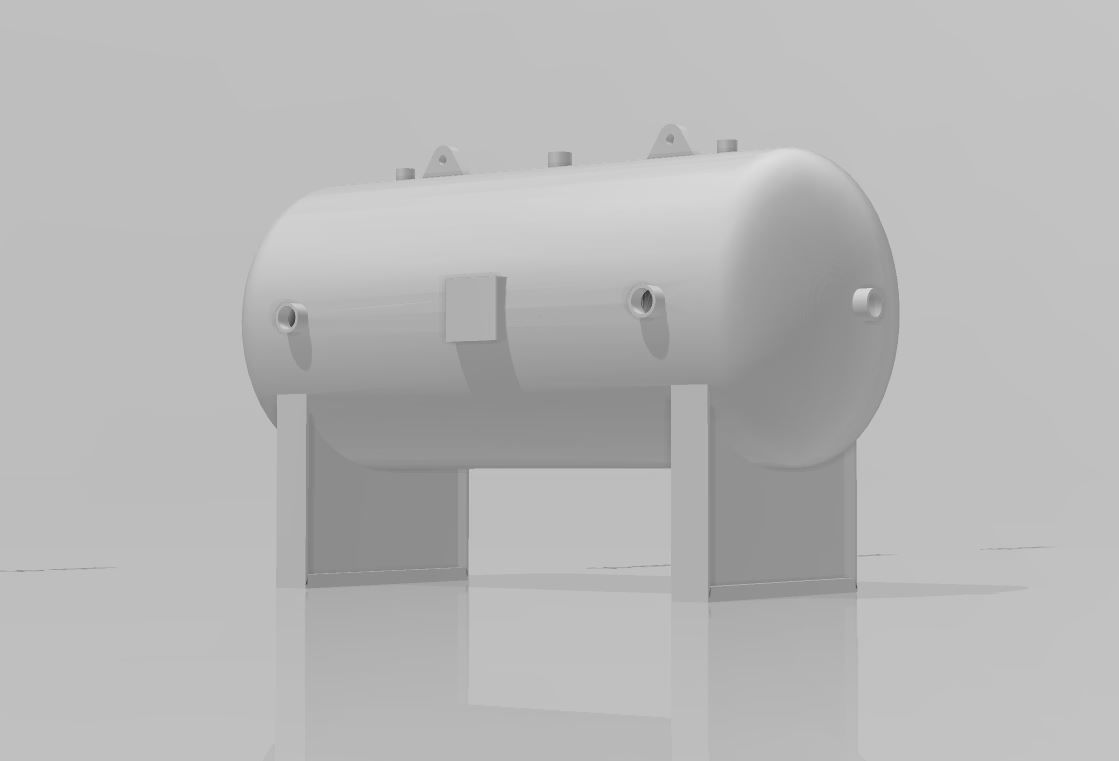 pressure vessel tank 3D print model_4
