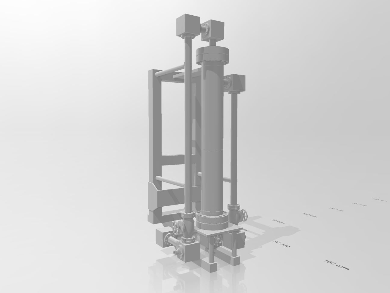dust sparator machine 3D print model_3