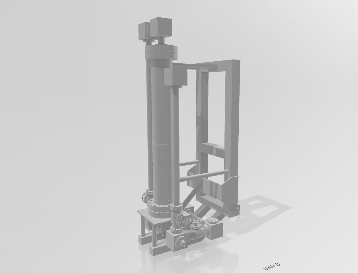 dust sparator machine 3D print model_5