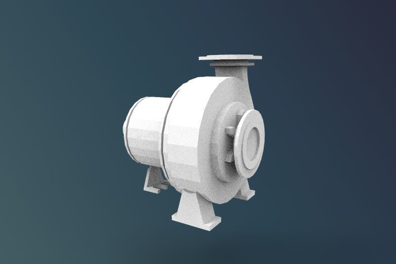 centrifugal pump 3D print model_5