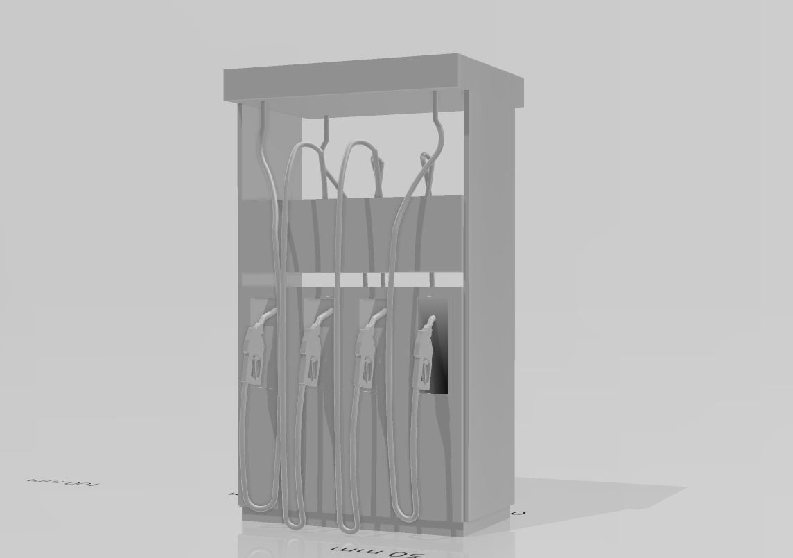 fuel oil machine station 3D print model_5