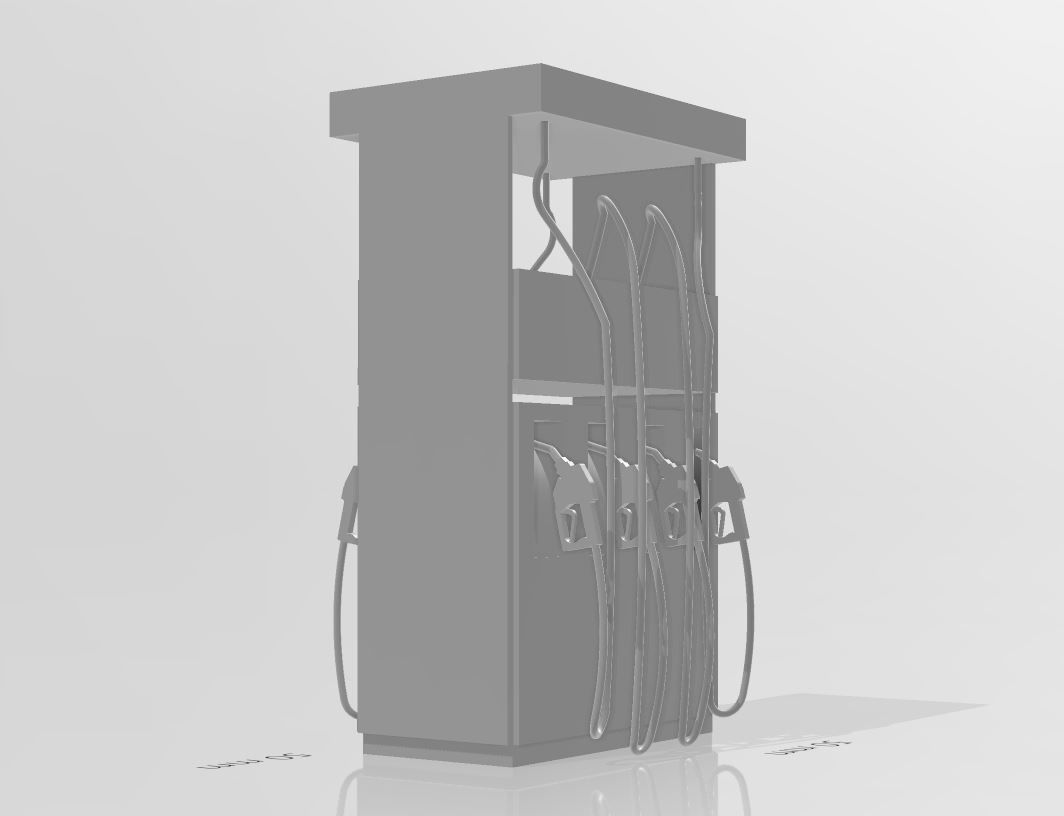 fuel oil machine station 3D print model_4